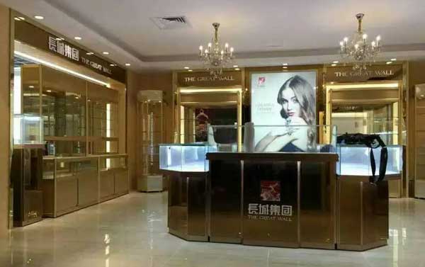 玻璃珠寶展柜設(shè)計(jì) 玻璃珠寶展柜設(shè)計(jì)